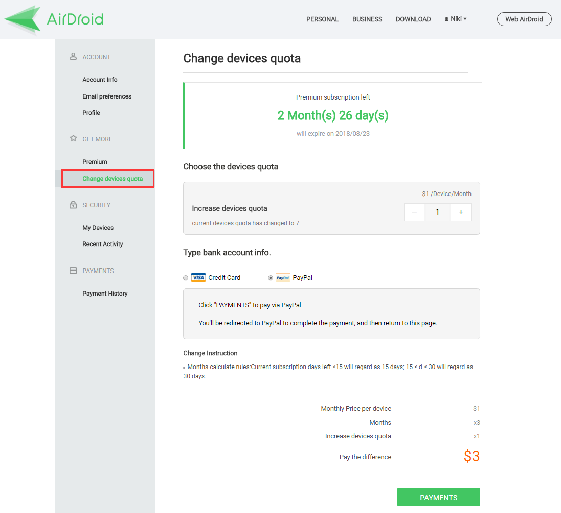 activation code for airdroid